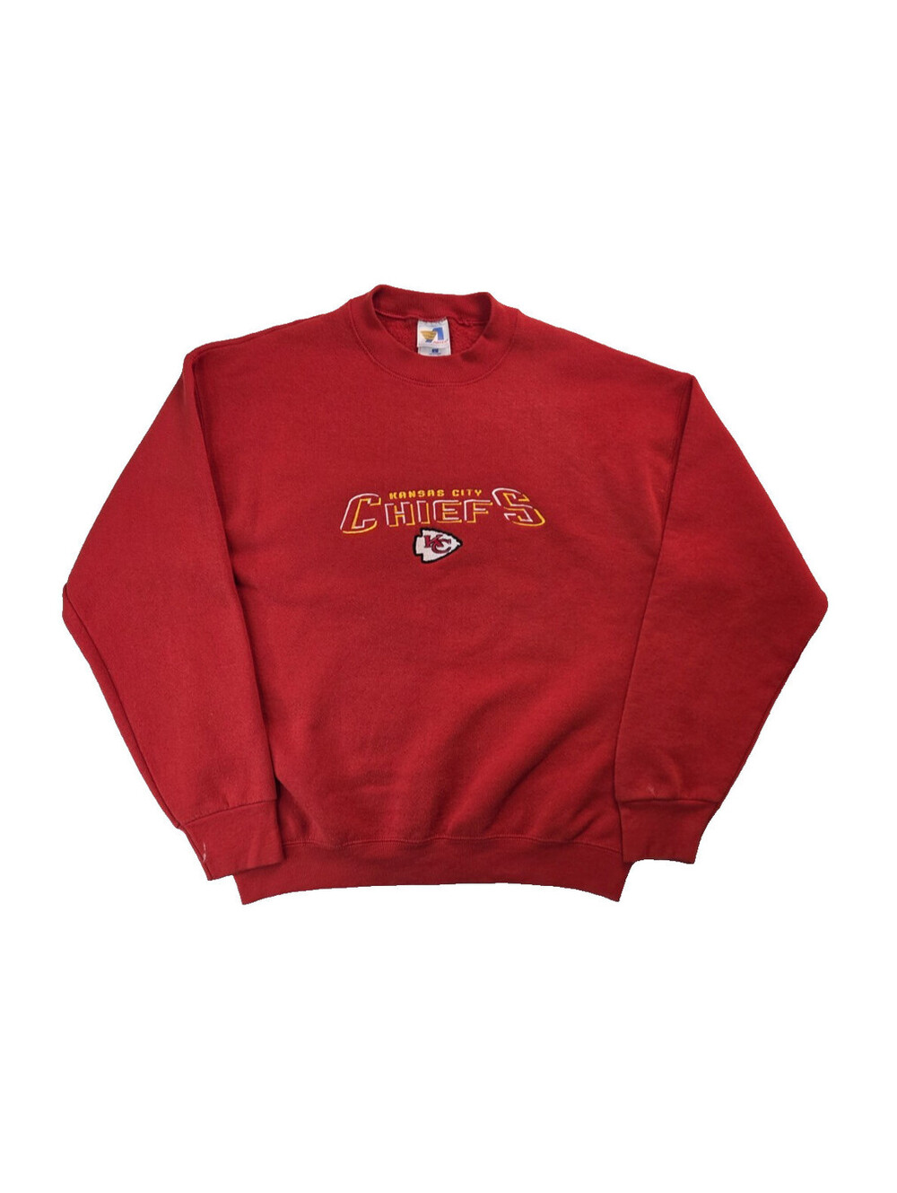 Artex Vintage Kansas City Chiefs Red Pullover Crewneck Sweatshirt Mens Large L